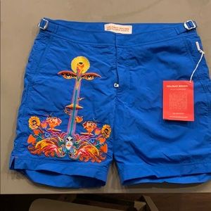 NWT Orlebar Brown Alan Aldridge Swim Shorts